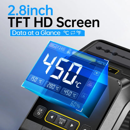 Σταθμός συγκόλλησης Fnirsi DWS-200 F