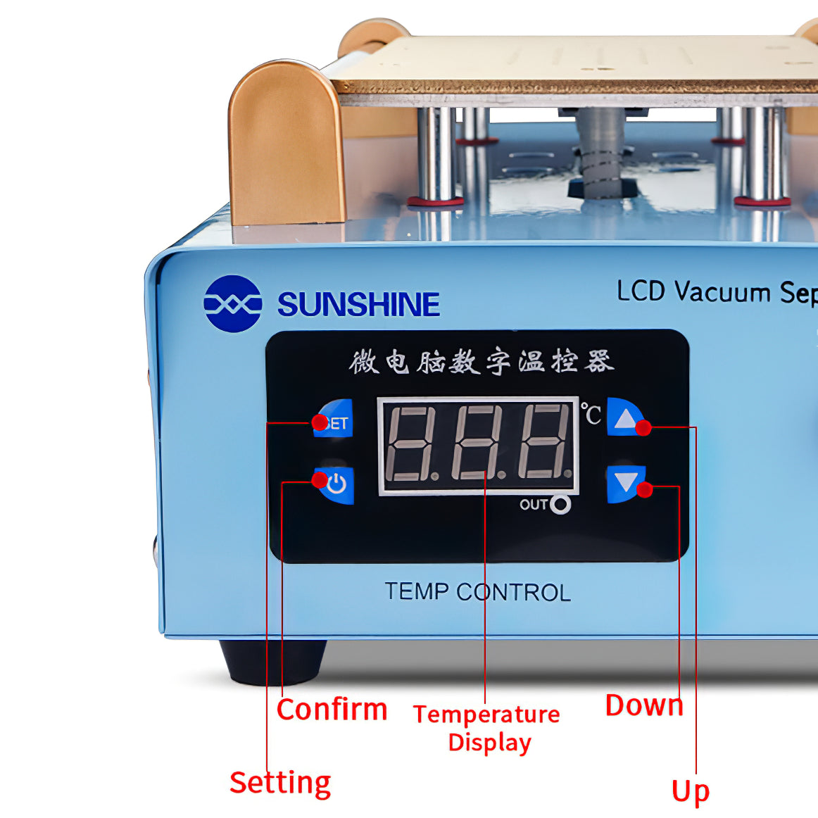 Sunshine S-918K Touchscreen Display Separation Station