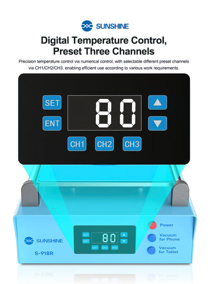 Touchscreen Display Separation Station Sunshine S-918R