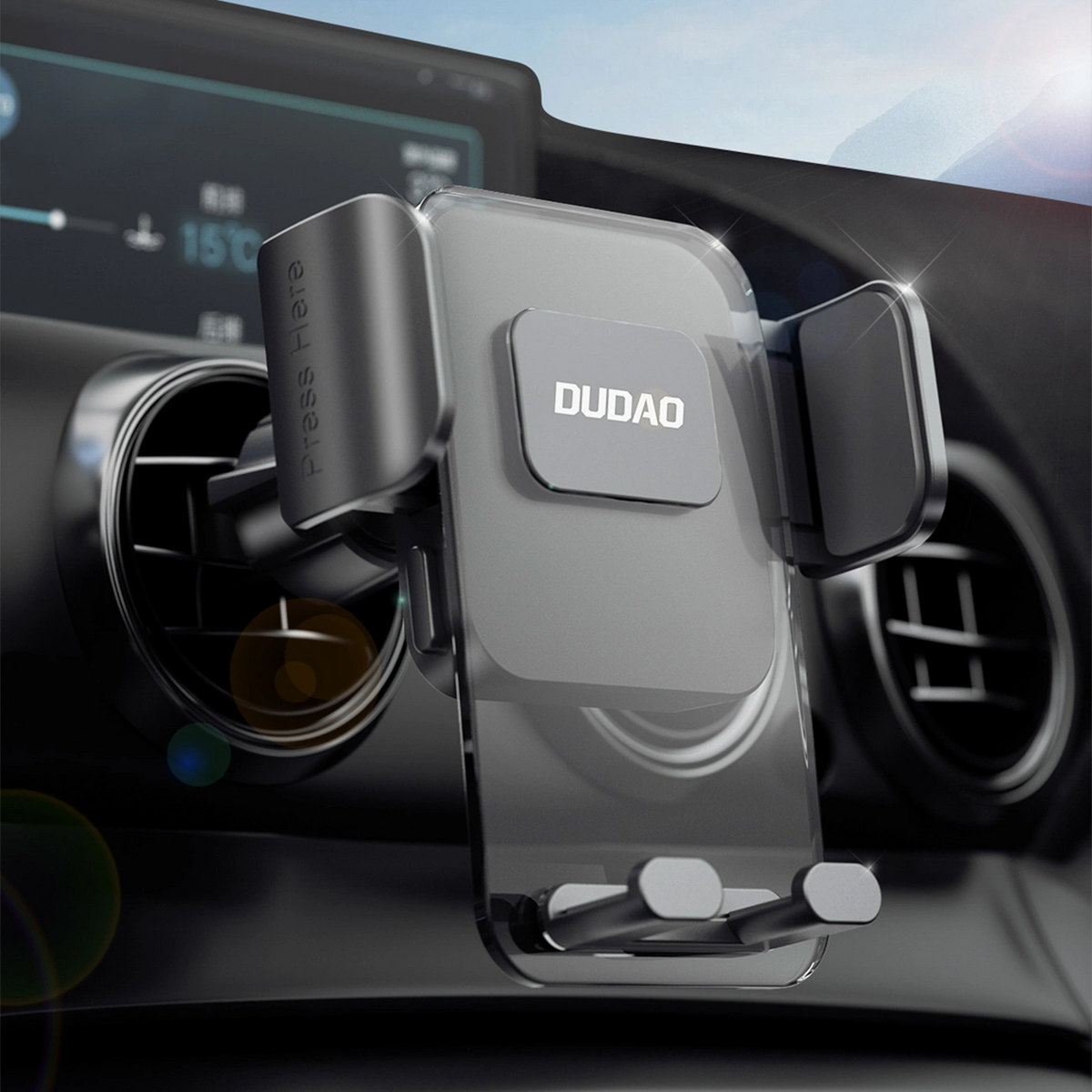 Βάση Αυτοκινήτου Dudao F8Max, Universal, Μαύρο