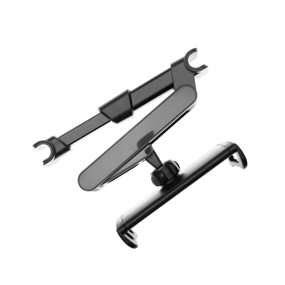 Fixed Tab Passenger 2 Headrest Car Mount for Tablet, 7inch - 13inch, Black