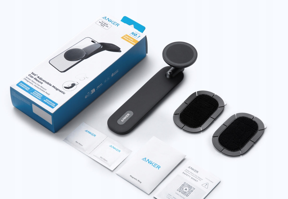 Anker Nano Magnetic Car Holder, Universal, Black A9110H11