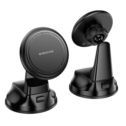 Borofone BH136 Parker Magnetic Car Mount, 4.5inch - 7inch, Black