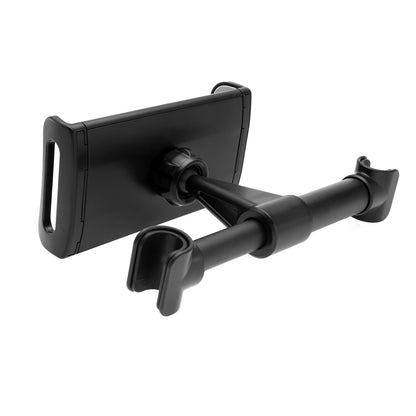 Fixed Headrest Car Mount for Tablet, 7inch - 13inch, Black