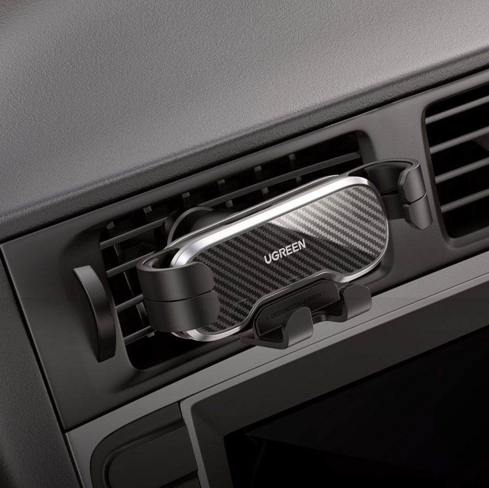 UGREEN Gravity Air Vent 2 Universal Car Holder, Black