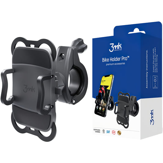 3MK Holder Pro Bike Mount, Universal, Black