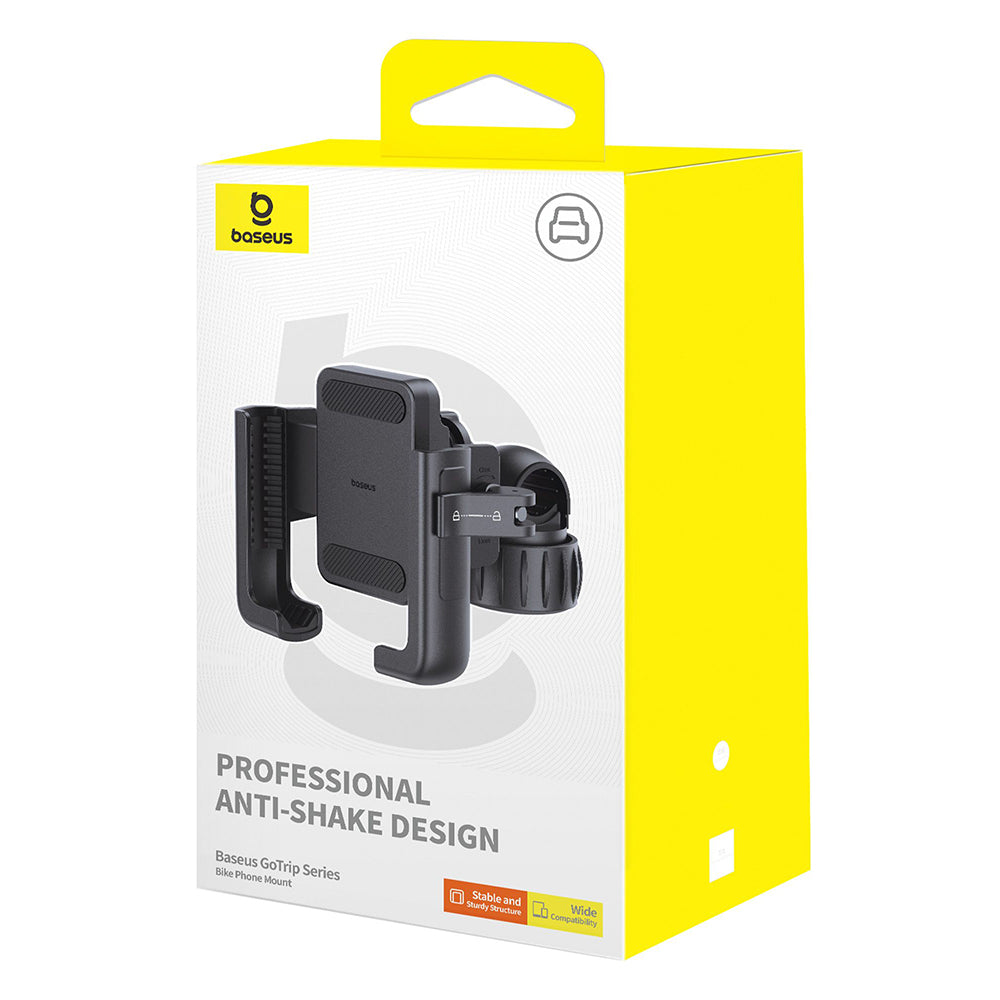 Baseus GoTrip Bicycle Holder, 5.7inch - 7.2inch, Black C40572301111-00