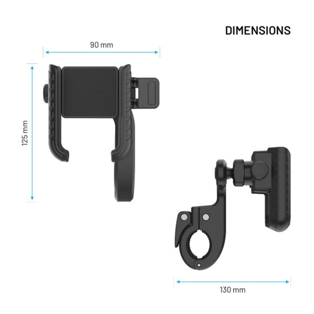 Fixed Bikee Plus Vista Universal Bicycle Holder, Black