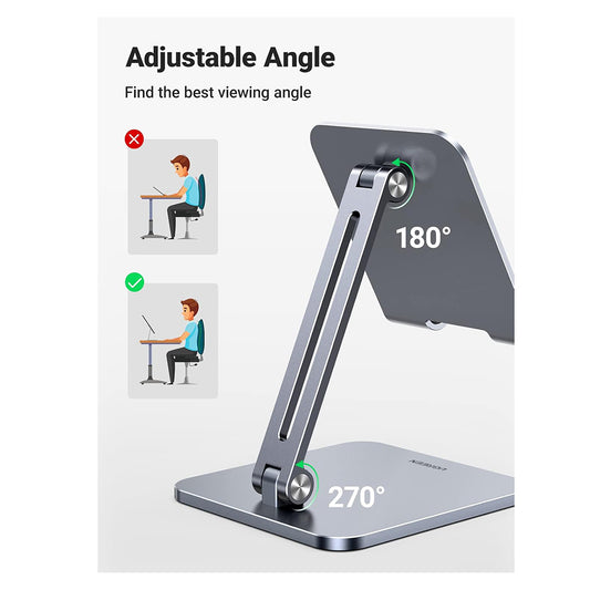 UGREEN LP134 Desk Stand for Phone / Tablet, 6.1inch - 12.9inch, Gray