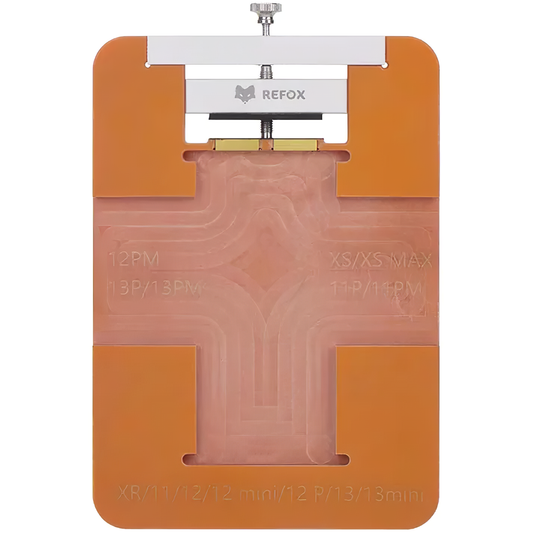 Refox Battery Terminal Welding Support for Apple iPhone X - 15 Series