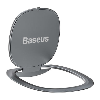 Baseus Invisible Ring Holder, Universal, Silver SUYB-0S