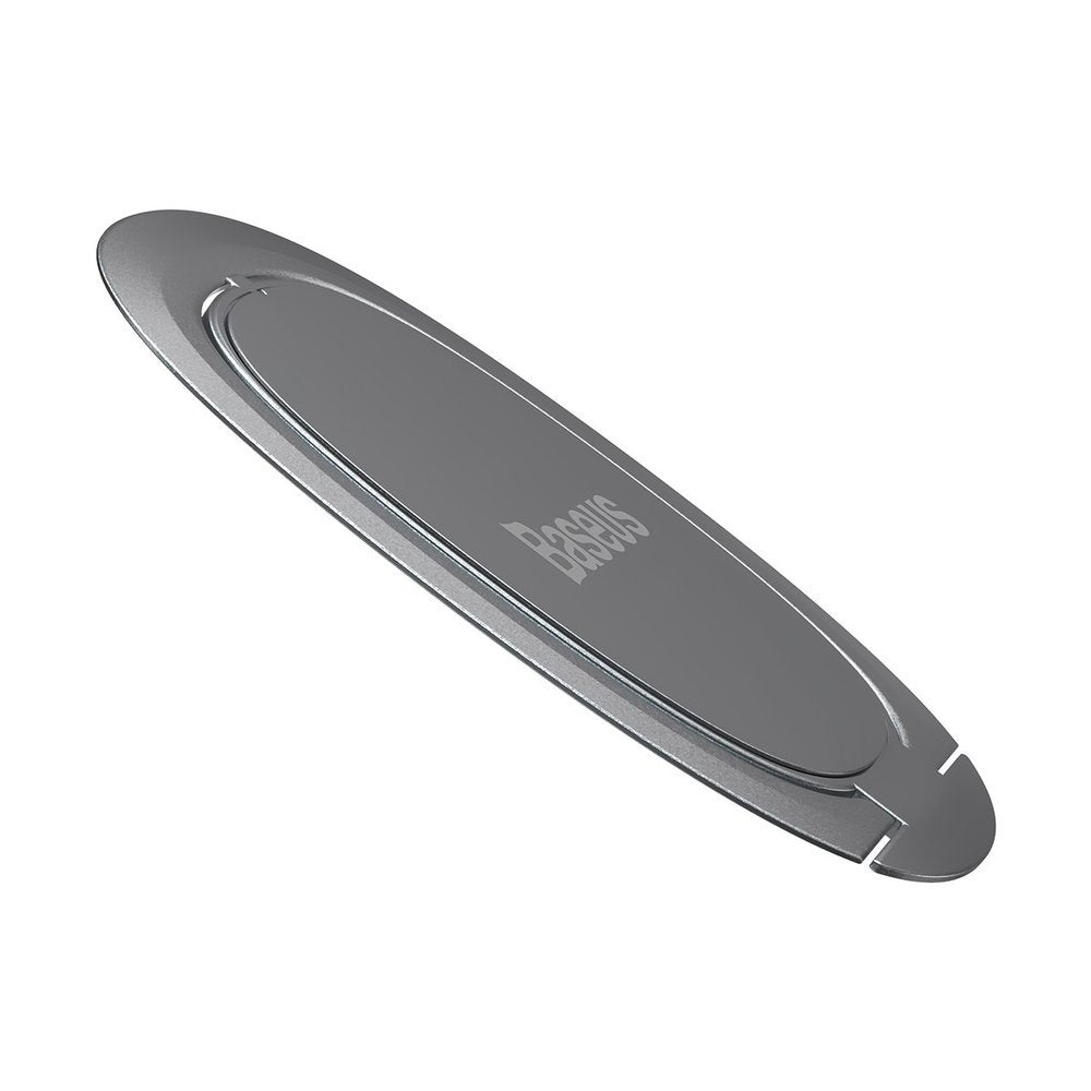 Baseus Invisible Ring Holder, Universal, Silver SUYB-0S