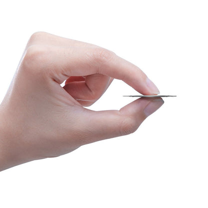 Baseus Invisible Ring Holder, Universal, Silver SUYB-0S