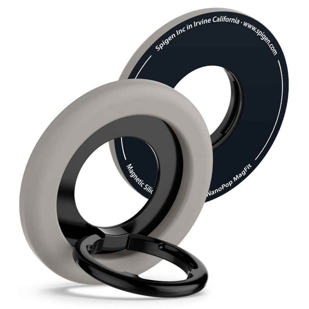 Spigen Nano Pop Ring Holder, Universal, Gray AMP09032