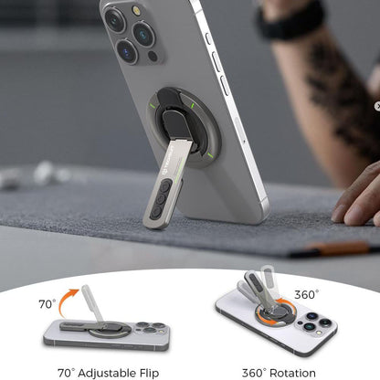 Techsuit SB1 Universal Ring Holder, Gray