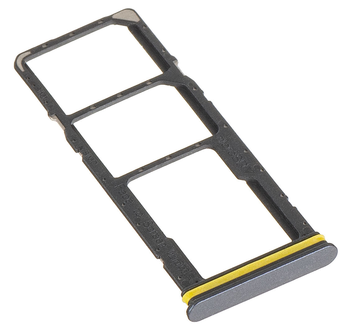 SIM Card Holder Realme Note 70T, Black (Obsidian Black), Service Pack 612121000496