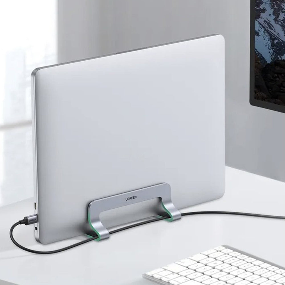 Κάθετη Βάση UGREEN LP258 (25706) για Laptop με πάχος 12mm - 26mm, Μαύρη