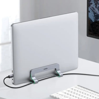 Κάθετη Βάση UGREEN LP258 (25706) για Laptop με πάχος 12mm - 26mm, Μαύρη