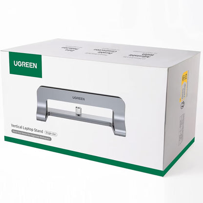 Κάθετη Βάση UGREEN LP258 (29277) για Laptop με πάχος 12mm - 26mm, Ασημί