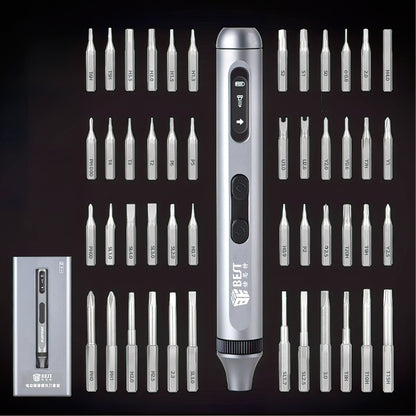Best BST-9933A Electric Screwdriver, 50in1, Silver