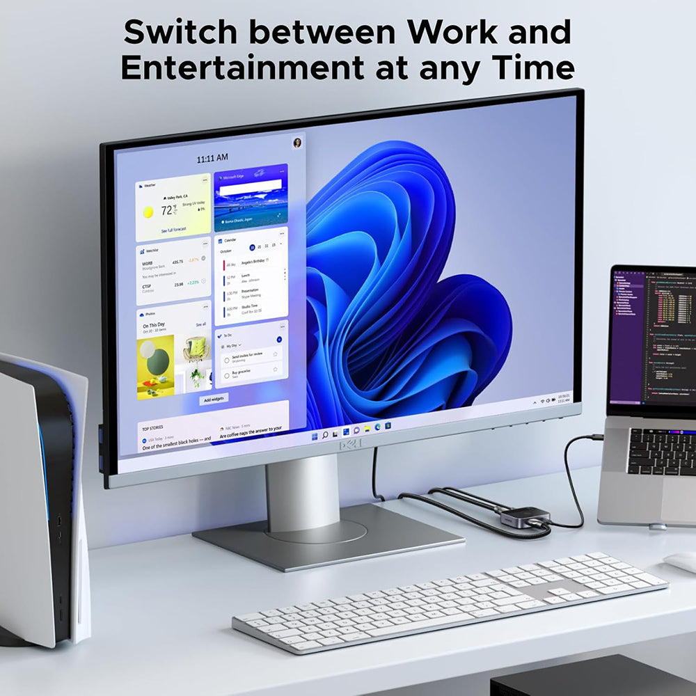 Switch Video HDMI / USB-C UGREEN AW503 (55452), Γκρι