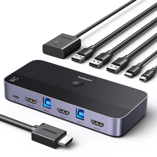HDMI Video Switch UGREEN CM664, Black