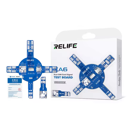 Relife XA6 Dual Service Tester for SIM Card / Memory Card