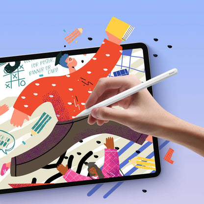 Touch Pen Baseus Smooth Writing 2 Series for Apple iPad, Active Wireless Version, White SXBC060002