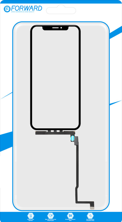 Touchscreen Forward Guard OCA για Apple iPhone 11 Pro Max, Έκδοση IC, Μαύρο