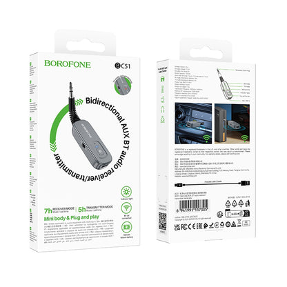 Πομπός / Δέκτης Bluetooth Borofone BC51 Clear Way