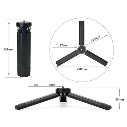 Techsuit TPD2 1/4inch Tripod, Black
