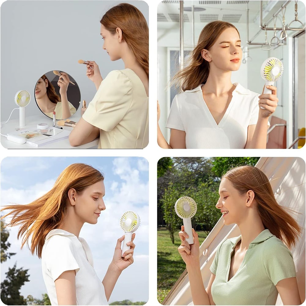 JisuLife FA21 Portable Fan, White