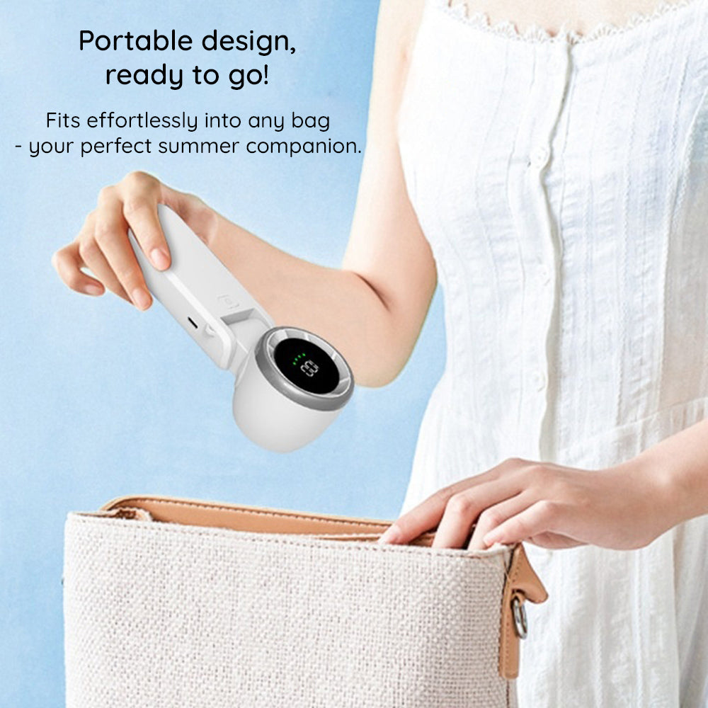 Techsuit A9 Portable Fan, White