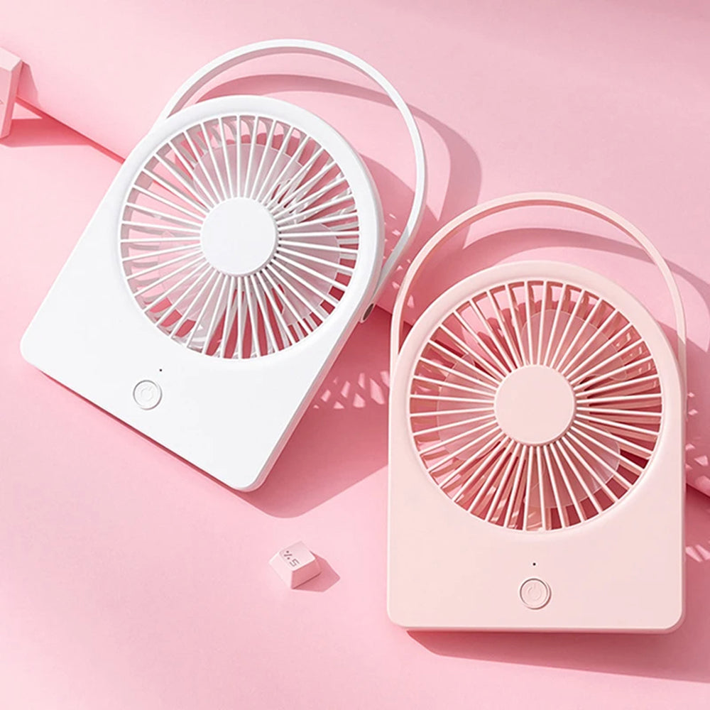 Techsuit CT-108 Portable Fan, White