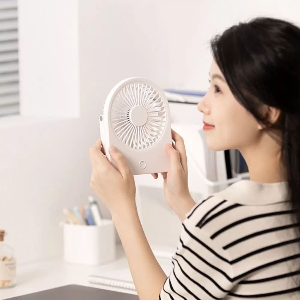 Techsuit CT-108 Portable Fan, White
