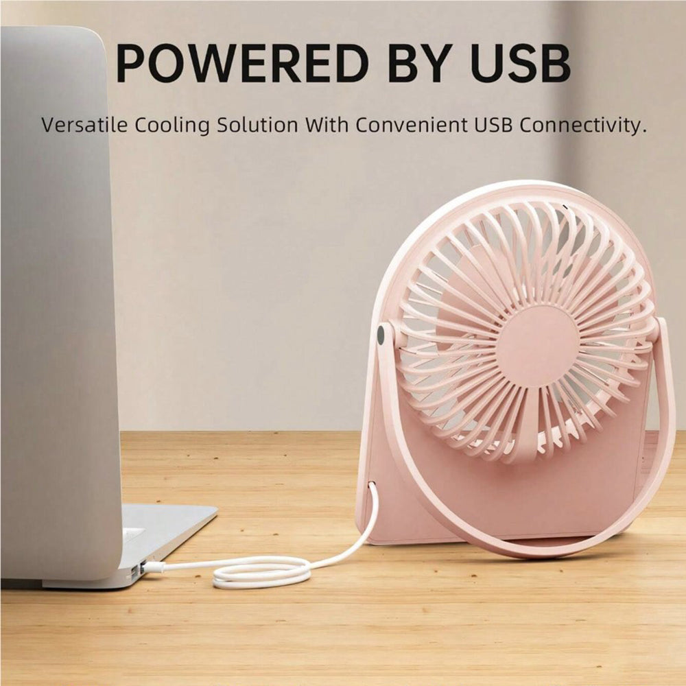 Techsuit CT-108 Portable Fan, White