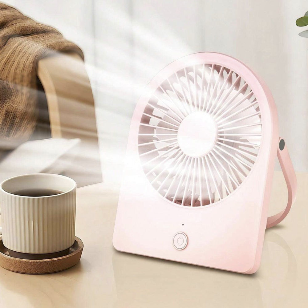 Techsuit CT-108 Portable Fan, White