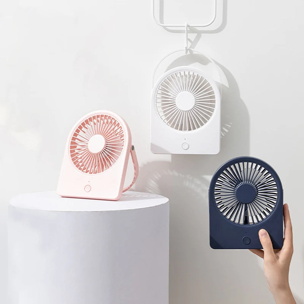 Techsuit CT-108 Portable Fan, Pink